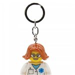 Breloc LEGO Iconic cu Led Femeie doctor, Lego