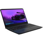 Laptop IdeaPad 3 15ACH6 FHD 15.6 inch AMD Ryzen 5 5500H 16GB 512GB SSD RTX 2050 Windows 11 Home Shadow Black, Lenovo