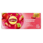 Lipton Strawberry-Rhubarb ceai plic 20 buc, Lipton