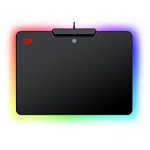 Mousepad gaming Redragon Epeius, Iluminare RGB, Negru