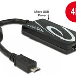 Adaptor MHL 3.0 la High Speed HDMI 4K Ultra-HD si RCP, Delock 65643, Delock