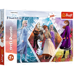 Puzzle Trefl Disney Frozen 2, Surorile in tinutul inghetat 200 piese, Trefl