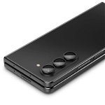 Set 2x3 protectii sticla camera foto Spigen Optik EZ FIT compatibil cu Samsung Galaxy Z Fold 5 Black, Spigen