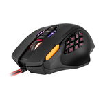 Mouse Profesional De Gaming, Accelerare 30g, Rezolutie 800-16400 Dpi, 18 Butoane, Senzor Avago 9800, Utilizare Prin Cablu , Interfata Usb 2.0, Negru, KlaussTech