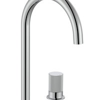 Baterie lavoar Roca NU L din doua elemente  fara ventil  maneta stripes  Crom, Roca