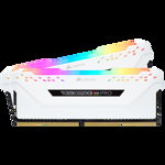 Memorie Vengeance RGB PRO White 16GB DDR4 3000MHz CL15 Dual Channel Kit, Corsair