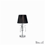 veioza Accademy mare, 1 bec, dulie E27, D:300 mm, H:620 mm, Crom, Ideal Lux