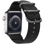 Accesoriu smartwatch Scout compatibila cu Apple Watch 4/5/6/7/8/SE/Ultra 42/44/45/49mm Black, TECH-PROTECT