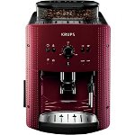Aparat pentru cafea complet automat Krups EA810 putere 1400W presiune pompa 15 bar rezervor boabe 260g capacitate recipient apa 1.7l culoarea Rosu