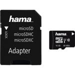 Card de Memorie Hama microSDHC 16GB UHS C10+Adaptor 4047443300409
