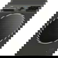 Masina de spalat rufe cu uscator BEKO B5DFT510442M, 10 kg spalare, 6 kg uscare, Clasa A, 1400 RPM, Motor ProSmart Inverter, HomeWhiz, SteamCure, UltraFast, AddXtra, Gri, Beko