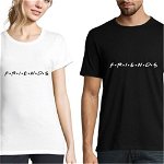 Set de tricouri personalizate Friendss - Negru, 1