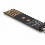 Adaptor Combo USB 3.2 Gen2-A la SSD M.2 NVMe PCIe/SATA, Delock 64197, Delock