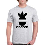 Tricou personalizat barbati alb Ananas, Sticky Art