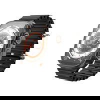 Ceas Inteligent HOCO Y12 Ultra, Memorie 128MB, 280mAh, Bluetooth 5.0, Negru Engros, 