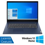 Laptop Lenovo IdeaPad 3 17ITL6 cu procesor Intel® Core™ i3-1115G4 pana la 4.10GHz, Memorie 8GB DDR4, 1TB HDD, video Intel UHD Graphics, Display 17.3", Windows 10, Abyss Blue, LENOVO