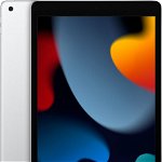 Apple iPad 9 10.2" Wi-Fi 64GB Silver (US power adapter with included US-to-EU adapter), Apple
