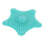 Capac din silicon pentru baie Umbra Starfish, albastru