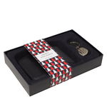 Tommy Hilfiger Set cadou Th Chic Med Wallet And Charm Gp AW0AW14008 Bleumarin, Tommy Hilfiger