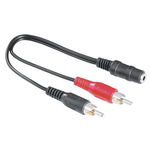 Adaptor RCA - Jack HAMA