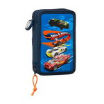 Penar dublu echipat Hot Wheels 28 piese, Safta