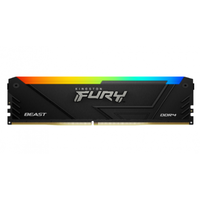 Memorie RAM Kingston DDR4 32GB 3600Mhz CL18 1.35V Fury Beast Black RGB XMP