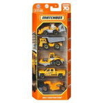 MATCHBOX SET 5 MASINUTE METALICE MBX CONSTRUCTION SCARA 1:64