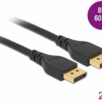 85910 DisplayPort cable - DisplayPort to DisplayPort - 2 m, DELOCK