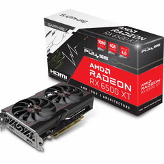Placa Video AMD SAPPHIRE RADEON RX 6500 XT OC PULSE 4 GB GDDR6