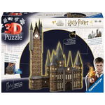 Jucarie 3D Puzzle Harry Potter Hogwarts Castle - Astronomy Tower Night Edition, Ravensburger