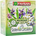 Ceai pentru Sistemul Circulator Nutrisan Salv 50g, FAVISAN