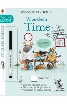 Wipe-Clean Time 8-9 (Key Skills)