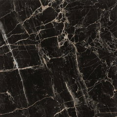 Gresie interior porțelanată glazurată MB0302D neagră rectificată 60x60 cm