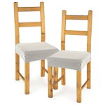 4Home Husă elastică scaun Comfort cream, 40 - 50 cm, set 2 buc, 4Home