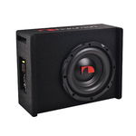 Subwoofer auto activ Nakamichi NBX25M 10" ,1000W max, 150 Watts rms + KIT CABLURI, Nakamichi