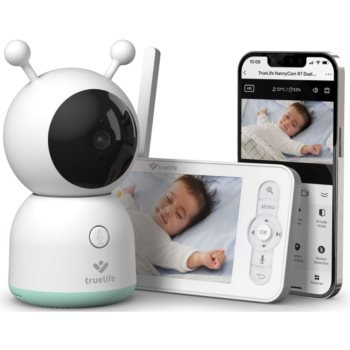 TrueLife NannyCam R7 Dual Smart monitor video digital pentru bebeluși, TrueLife