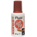 Fluid corector Kores Soft Tip, pe baza de solvent, 20 ml - Pret/buc, Kores