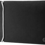Husa laptop HP Neoprene Reversible Sleeve 15.6", Negru/Argintiu
