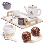 Set de cafea din lemn pentru 2 persoane, IMK