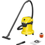 Aspirator umed/uscat Karcher WD 3 V-17/4/20, 1000W (Galben), Karcher