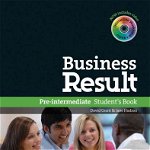 Business Result Pre-Intermediate Student's Book with DVD-ROM Pack- REDUCERE 30%, Oxford University Press
