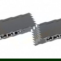 Switch TP-Link Omada DS106P  fara management  cu PoE  6x100Mbps (4xPoE+), Tp-Link