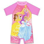 Costum de baie UV cu maneci scurte si fermoar Disney Princess EPLUSM EPMDISP5244A531, EPLUSM