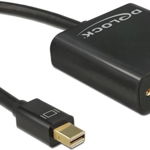 Adaptor AV Delock DisplayPort Mini - DVI-I negru (62605), Delock