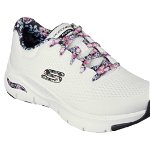 Sneakers dama, Arch Fit - First Blow 149773, alb