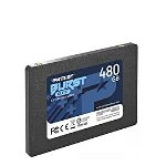 SSD Patriot Burst Elite 480 GB, SATA III, 2.5", Negru