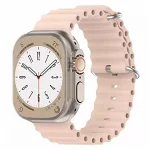 Curea Ceas W038 Apple Watch 1   2   3   4   5   6   7   8   SE   Ultra (42 mm   44 mm   45 mm   49 mm) Roz