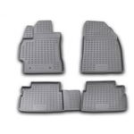 Set 4 covorase auto din cauciuc Novline pentru Suzuki SX4, 2010 - 2013, NVFSZBL4006, Novline