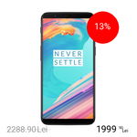 ONEPLUS 5T Dual Sim 64GB LTE 4G Negru 6GB RAM, ONEPLUS