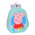 Ghiozdan Peppa Pig Turquoise, Peppa Pig